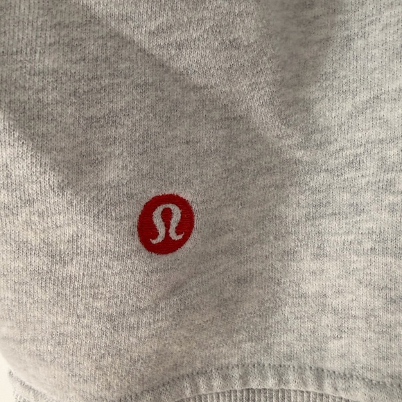 lululemon athletica Perfectly Oversized Crewneck Sweatshirt with Multicolor Logo - Picture 4 of 6